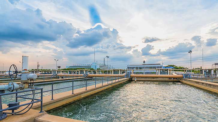 利摩日的水处理厂