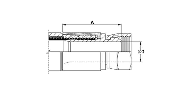 bsp 60 cone seat female fitting