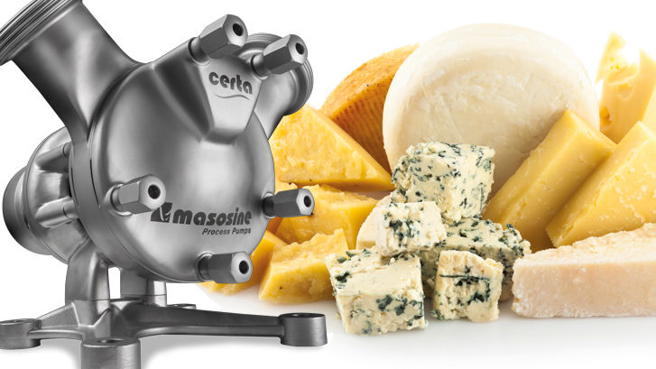 certa 800 sine pump with cheese