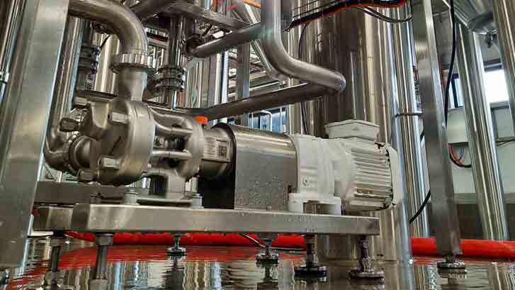 certa pump at hofmann brewery