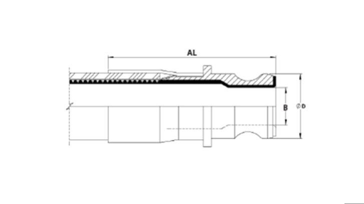 Integral lined PTFE cam and groove