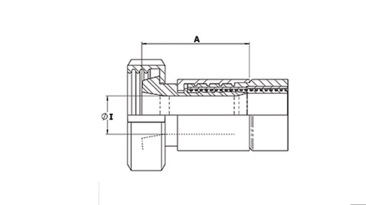 non-lined din11851 female fitting