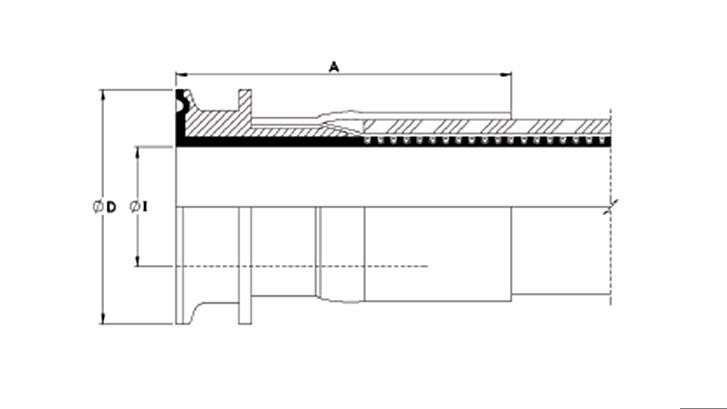 ptfe lined and flared