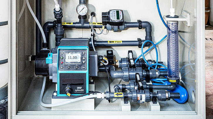 polymer dosing for brewery