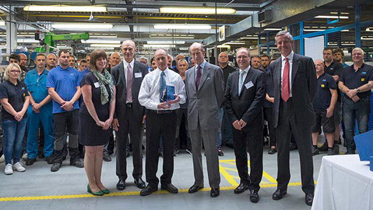 女王的肯特HRH公爵颁奖典礼