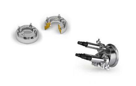 短背的无菌连接器