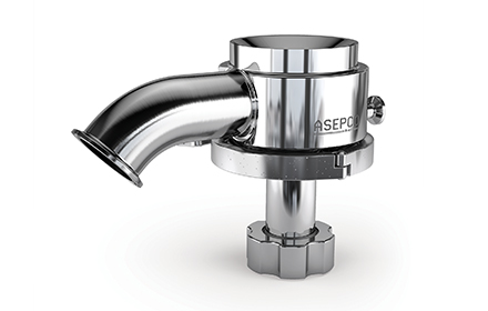 阿塞普科会议中心的放射状Válvula de diafragma